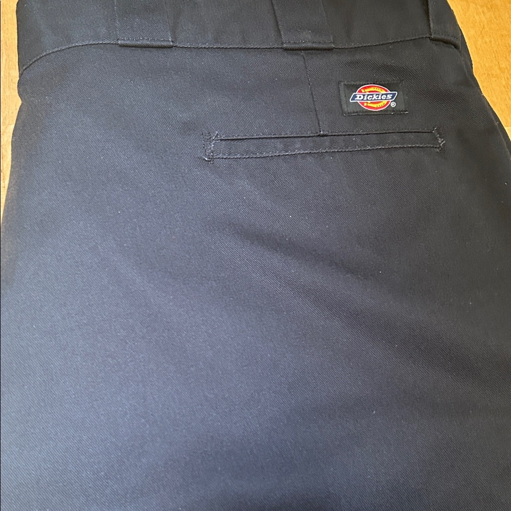Dickies Dark Blue Work Trousers - Picture 6 of 16